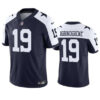 Dallas Cowboys #19 Noah Igbinoghene Navy White 2023 FUSE Vapor Limited Football Stitched Jersey