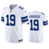 Dallas Cowboys #19 Noah Igbinoghene White 2023 Fusevapor Limited Stitched Jersey