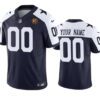 Dallas Cowboys Active Player Custom Navy 2023 FUSE With John Madden Patch Vapor Limited Stitched Jersey