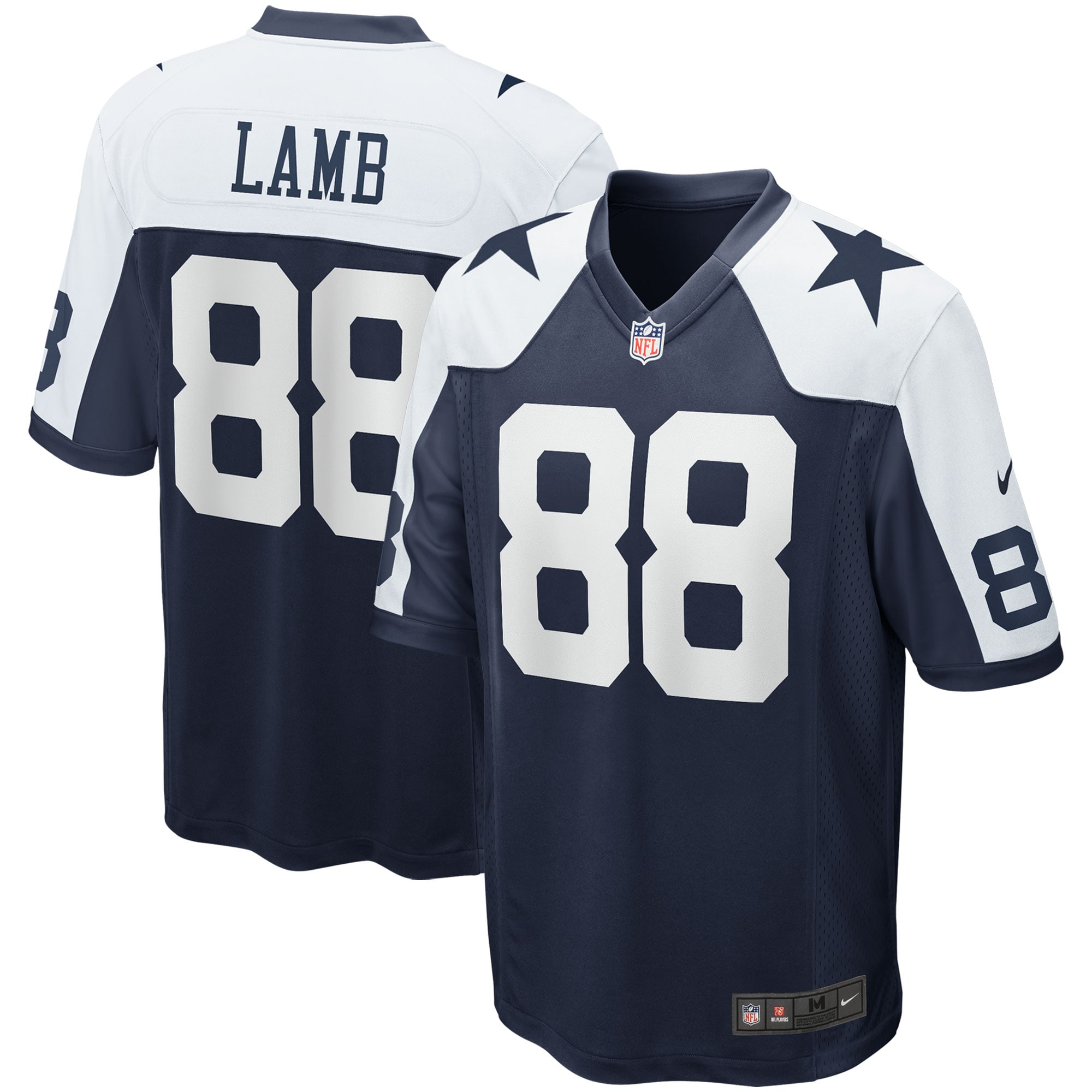 Ceedee Lamb Dallas Cowboys Nike Alternate Game Team Jersey Navy
