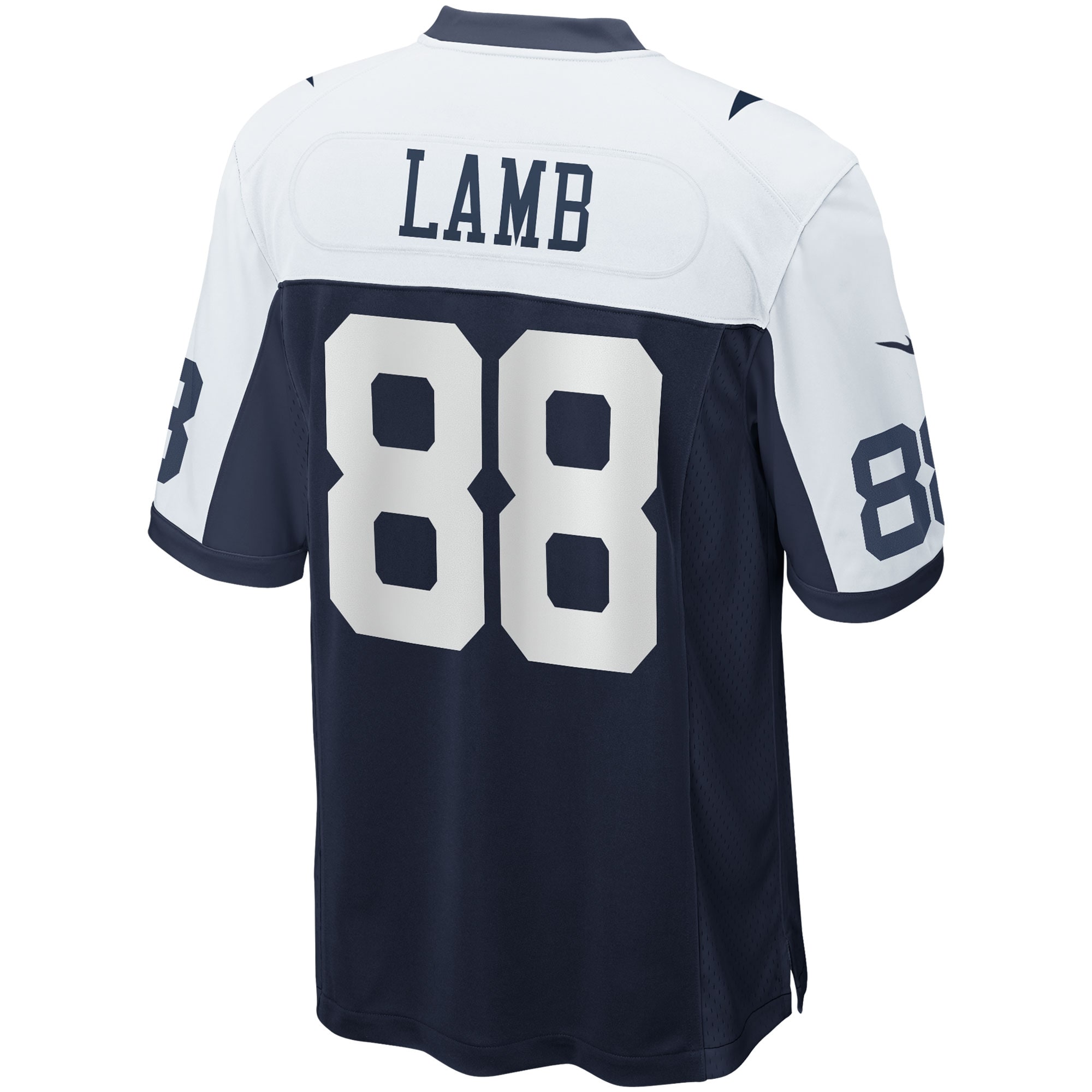 Ceedee Lamb Dallas Cowboys Nike Alternate Game Team Jersey Navy - Image 3