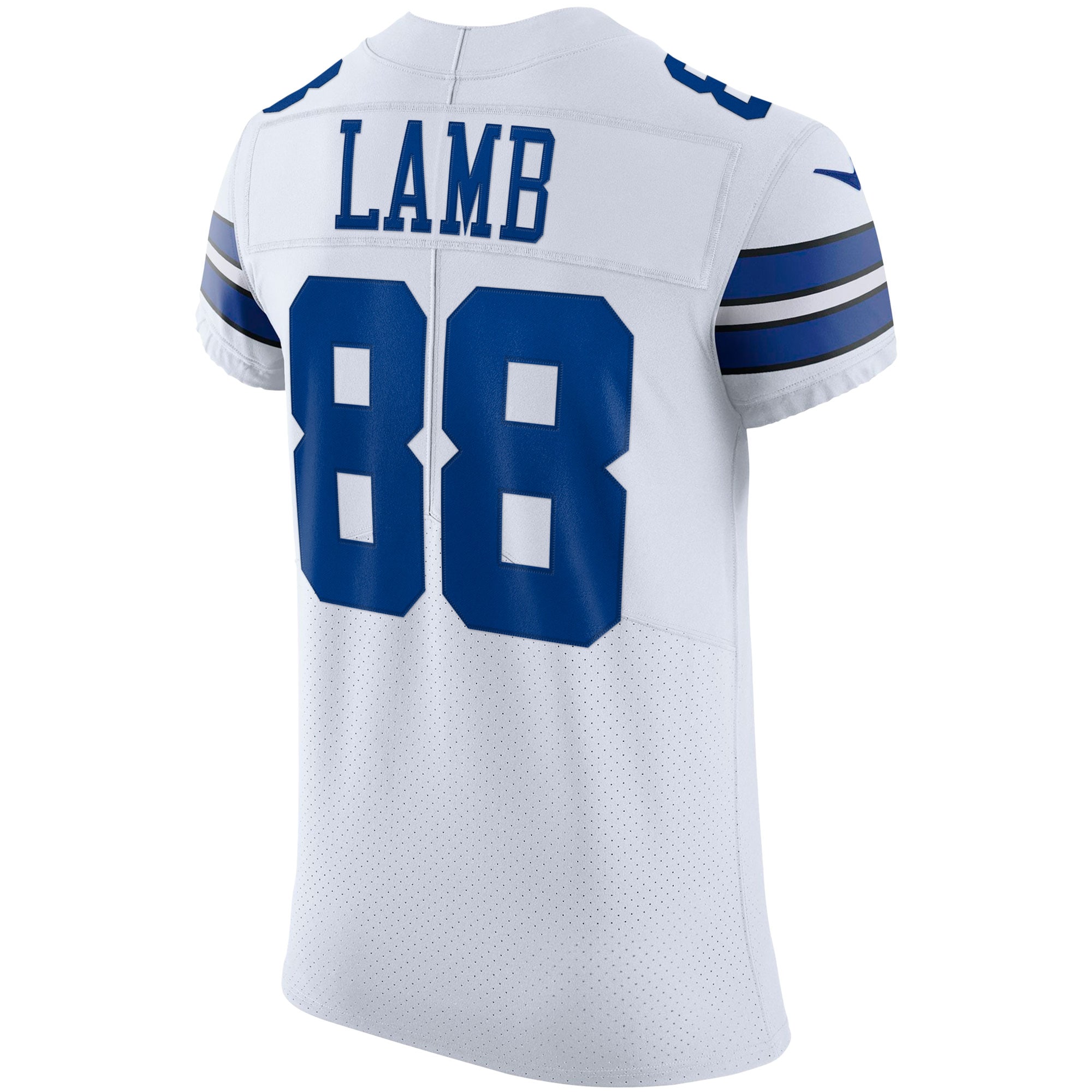 Ceedee Lamb Dallas Cowboys Nike Vapor Elite Jersey White - Image 3