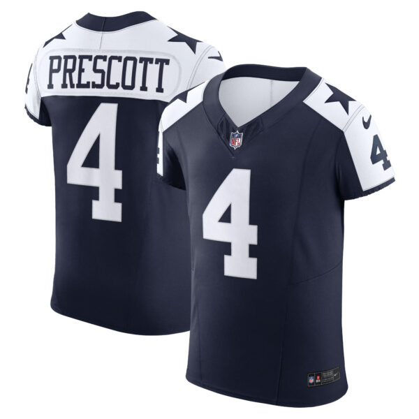 Dak Prescott Dallas Cowboys Nike Alternate Vapor FUSE Elite Jersey Navy