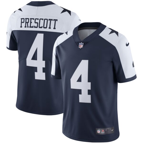 Dak Prescott Dallas Cowboys Nike Alternate Vapor Limited Jersey Navy