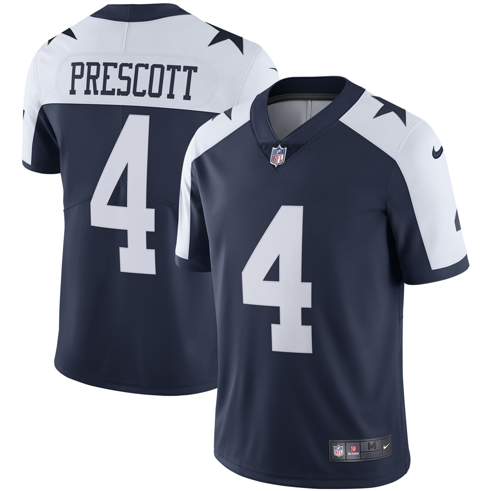 Dak Prescott Dallas Cowboys Nike Alternate Vapor Limited Jersey Navy