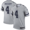 Dak Prescott Dallas Cowboys Nike Inverted Legend Player Performance Top Gray