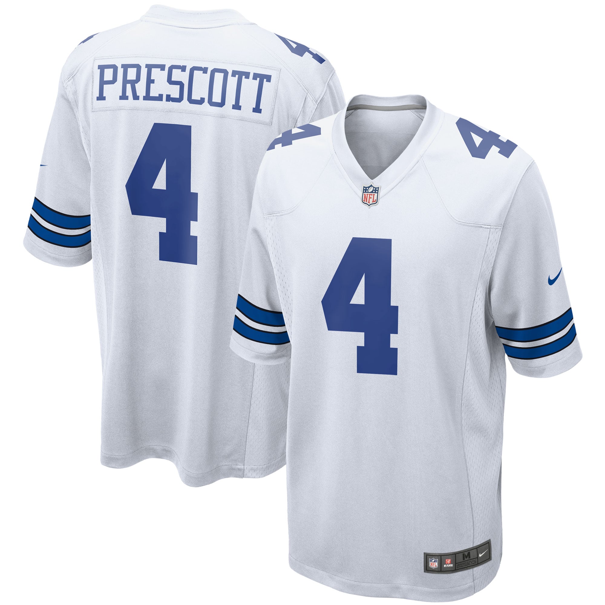Dak Prescott Dallas Cowboys Nike Game Team Jersey White
