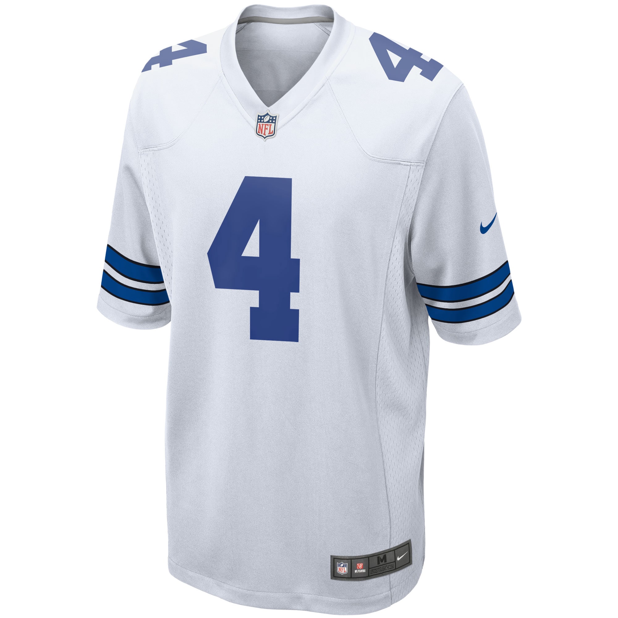 Dak Prescott Dallas Cowboys Nike Game Team Jersey White - Image 2