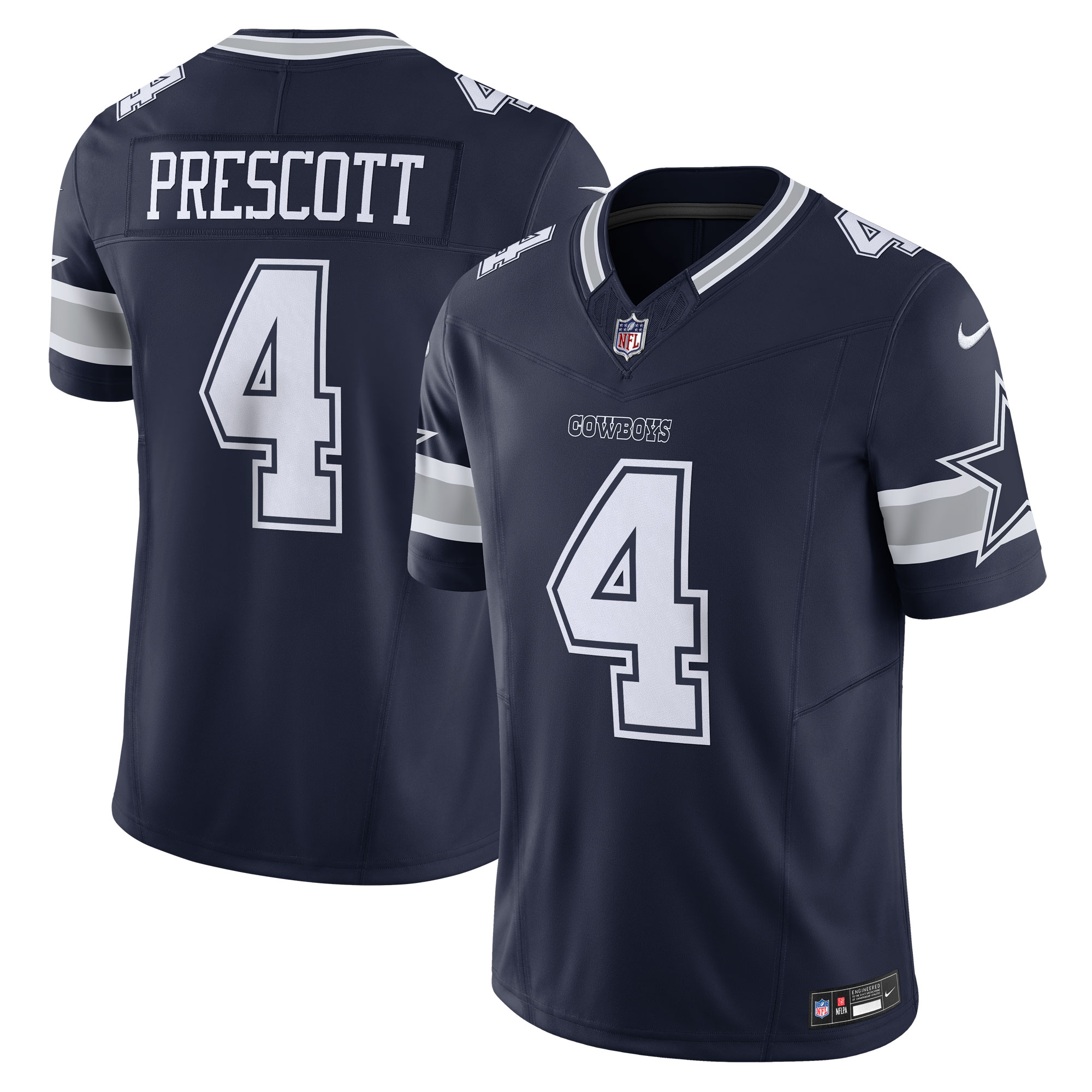 Dak Prescott Dallas Cowboys Nike Vapor FUSE Limited Jersey Navy
