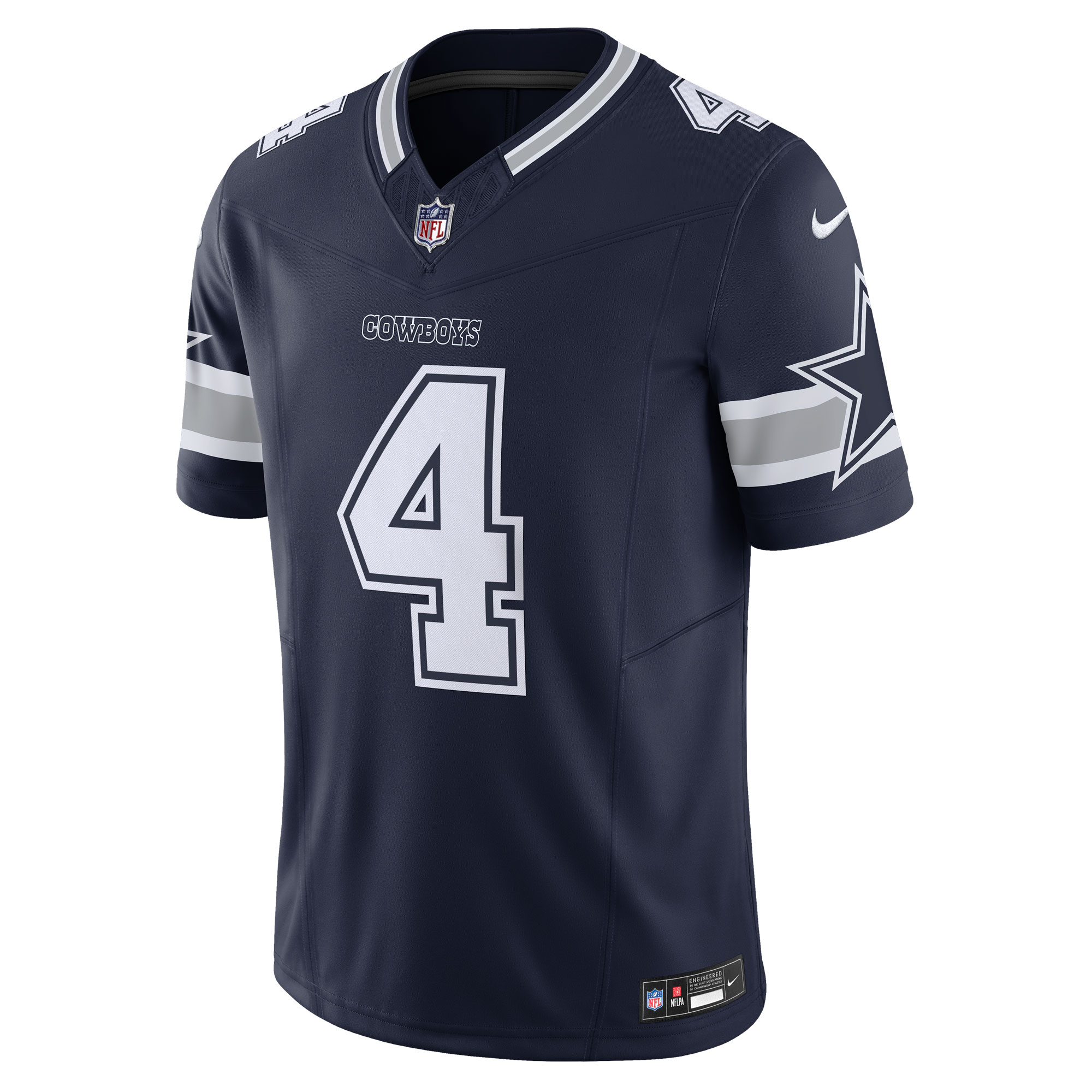 Dak Prescott Dallas Cowboys Nike Vapor FUSE Limited Jersey Navy - Image 2