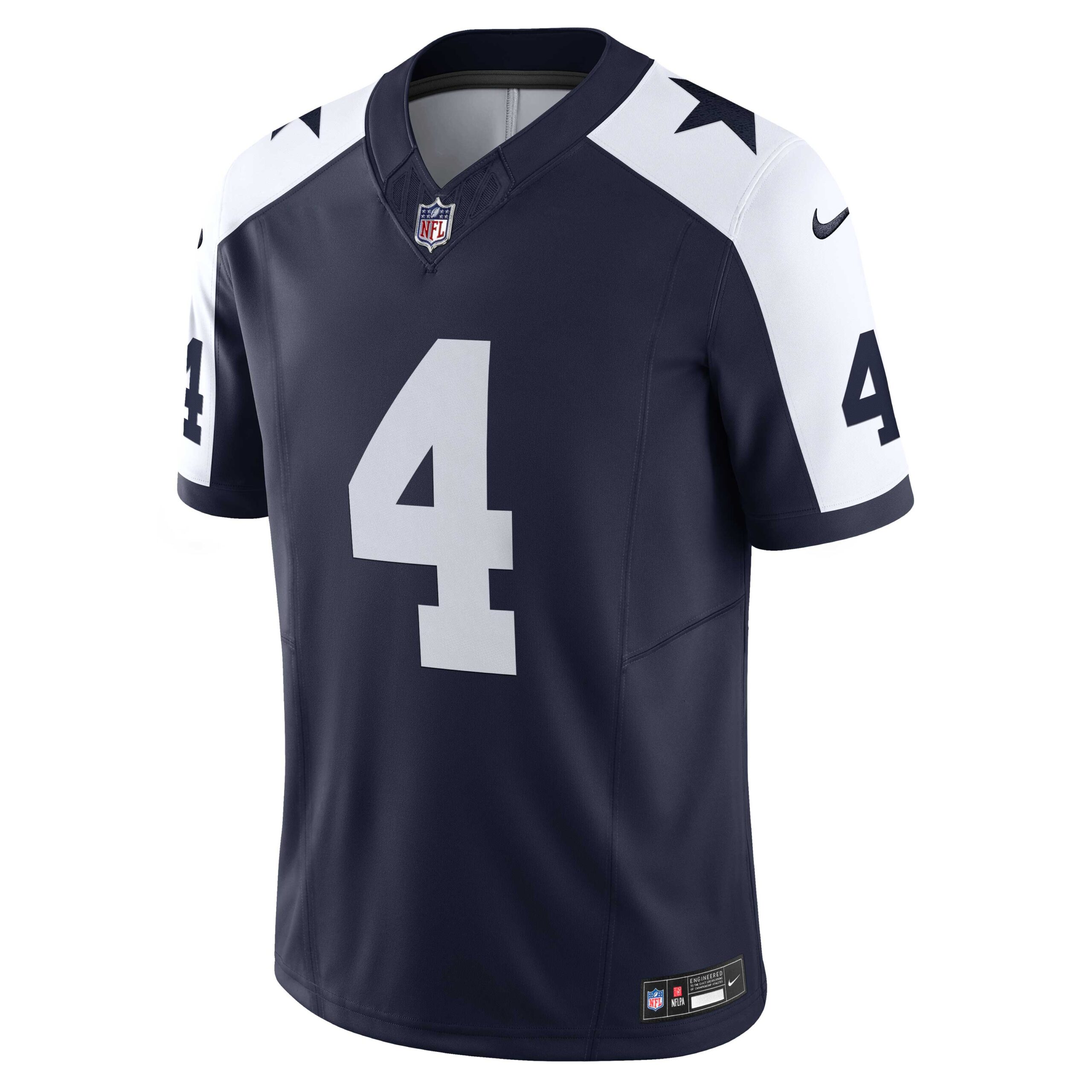 Dak Prescott Dallas Cowboys Nike Vapor FUSE Limited Jersey Navy - Image 2
