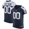 Dallas Cowboys Nike Alternate Vapor Elite Custom Jersey Navy