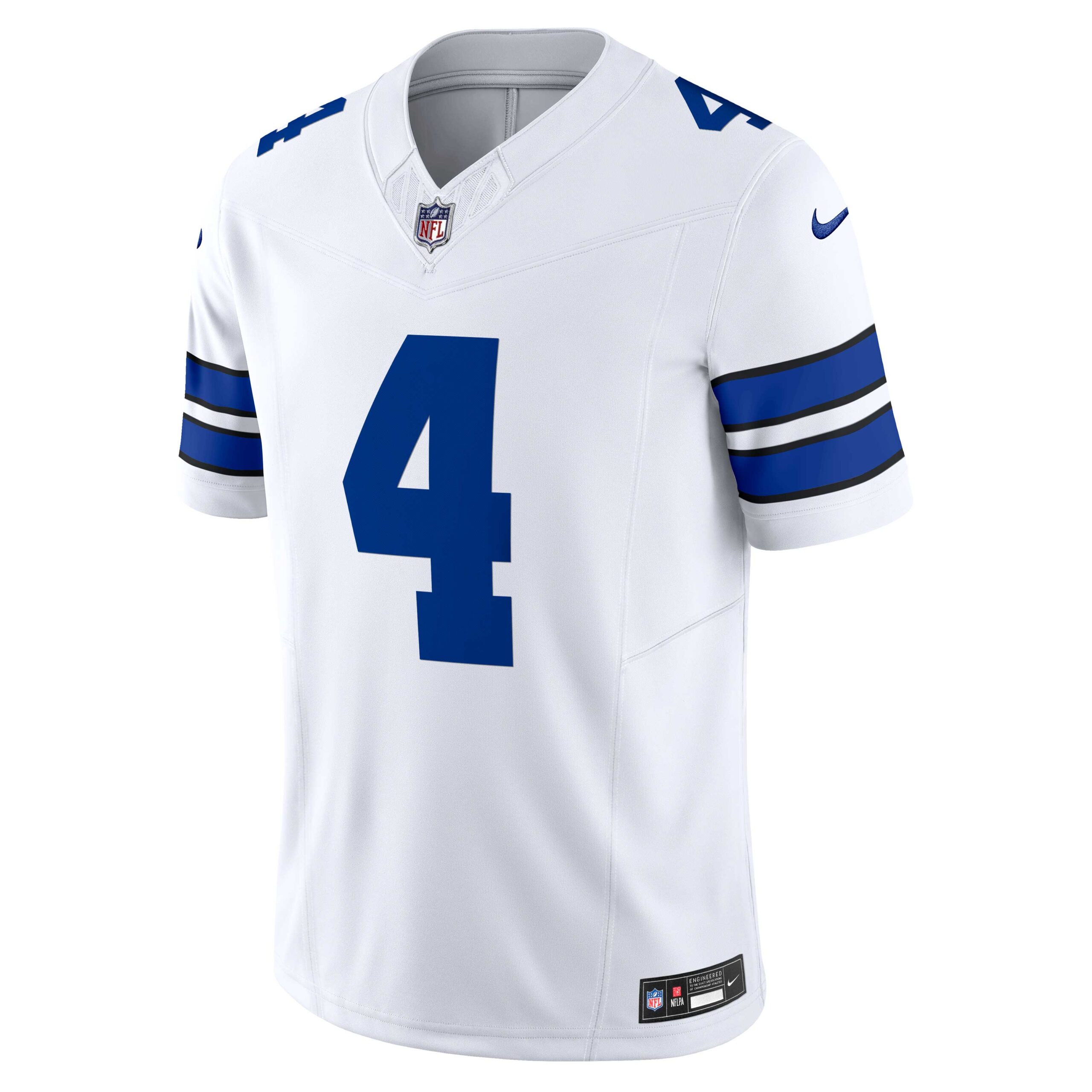 Dak Prescott Dallas Cowboys Nike Vapor FUSE Limited Jersey White - Image 2