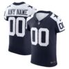 Dallas Cowboys Nike Vapor FUSE Elite Custom Jersey Navy