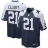 Ezekiel Elliott Dallas Cowboys Nike Alternate Game Team Jersey Navy