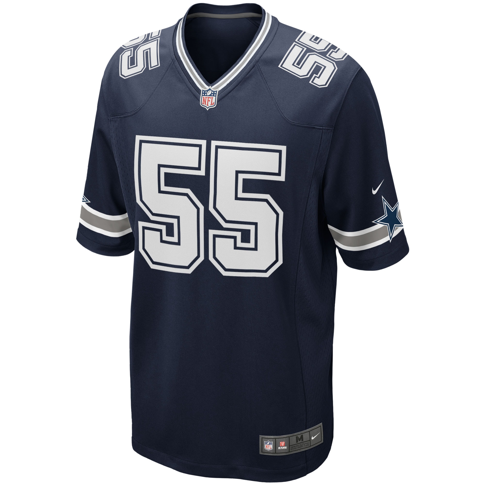 Leighton Vander Esch Dallas Cowboys Nike Team Game Jersey Navy - Image 2