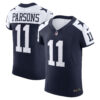 Micah Parsons Dallas Cowboys Nike Alternate Vapor FUSE Elite Jersey Navy