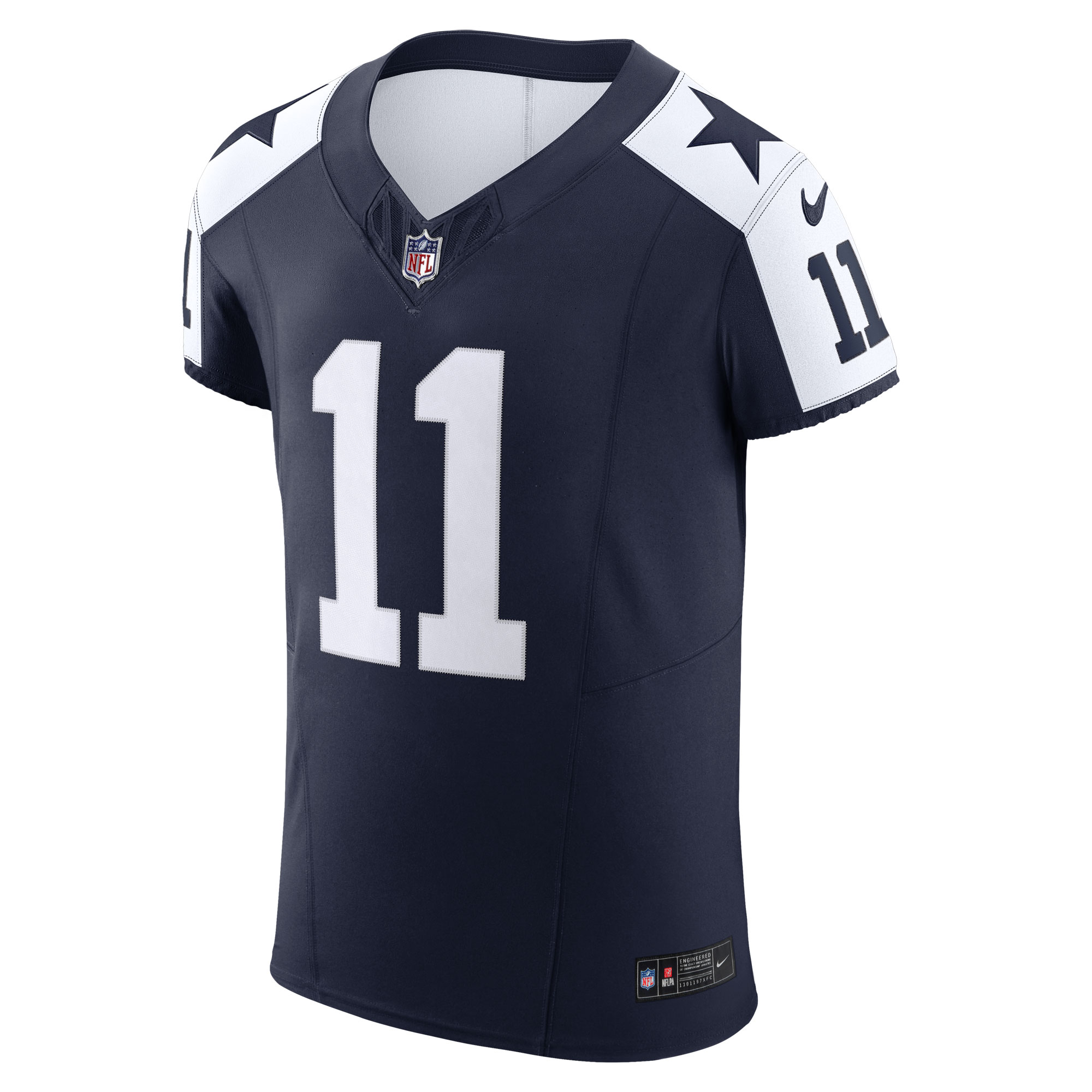Micah Parsons Dallas Cowboys Nike Alternate Vapor FUSE Elite Jersey Navy - Image 2