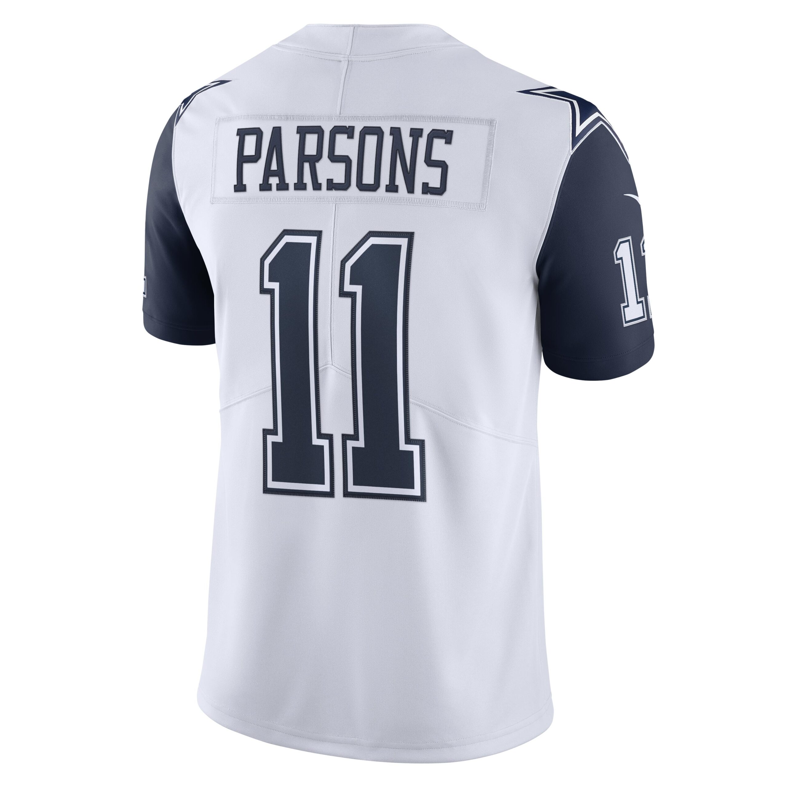 Micah Parsons Dallas Cowboys Nike Alternate 2 Vapor Limited Jersey White - Image 3