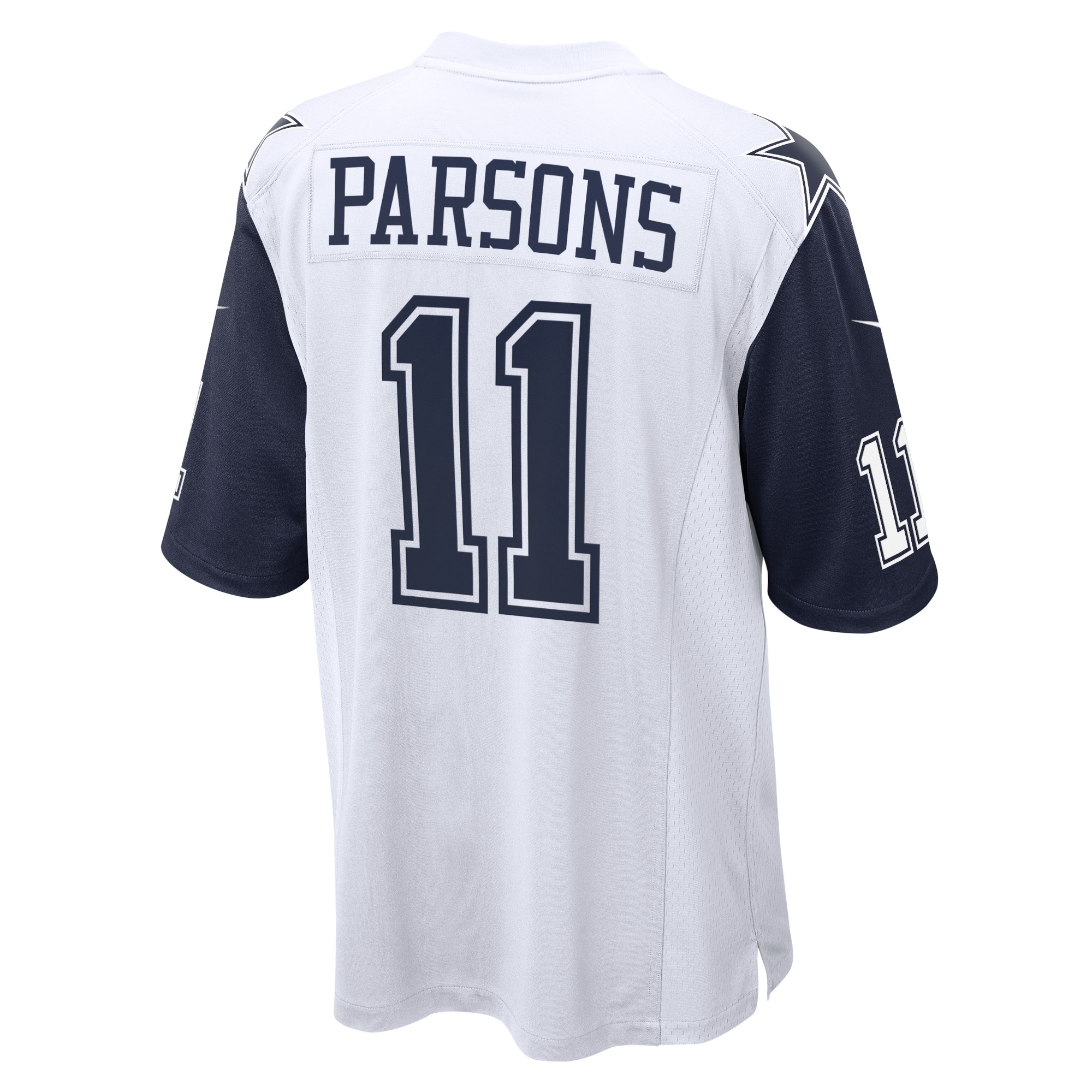 Micah Parsons Dallas Cowboys Nike Alternate Game Jersey White - Image 3