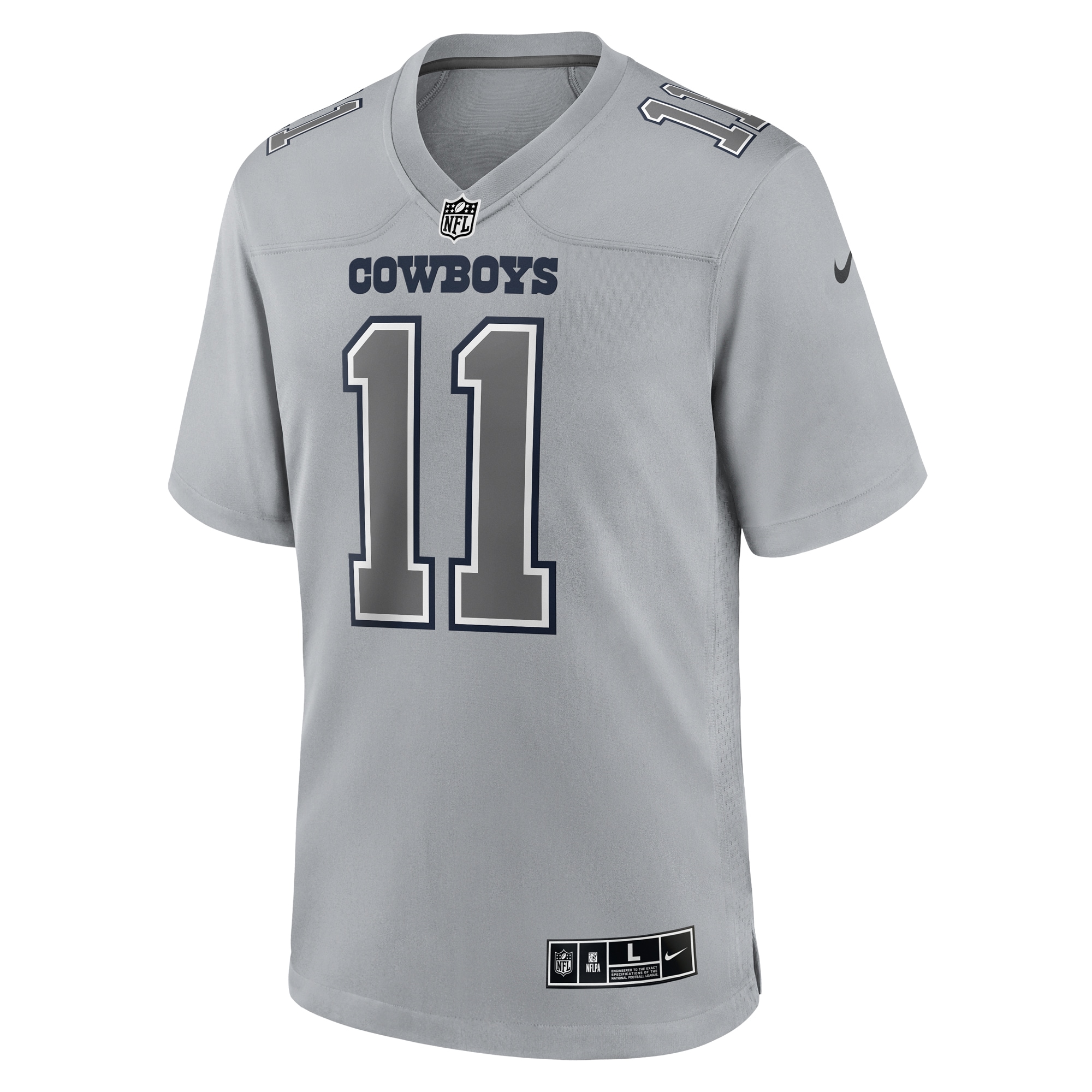 Micah Parsons Dallas Cowboys Nike Atmosphere Fashion Game Jersey Gray - Image 2