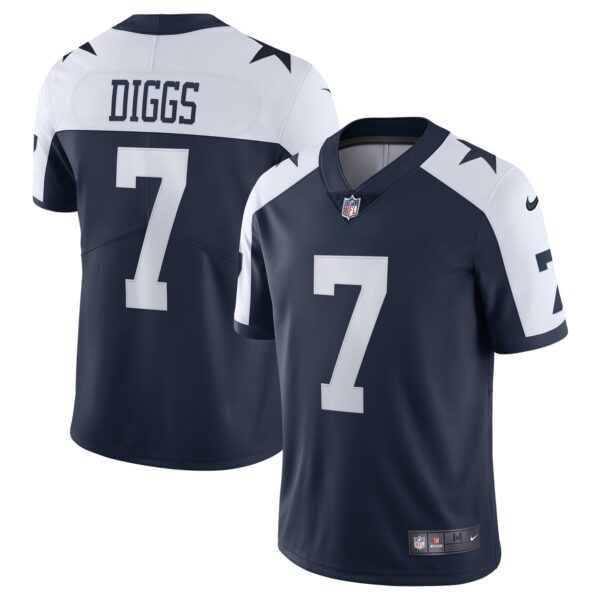 Trevon Diggs Dallas Cowboys Nike Alternate Vapor Limited Jersey Navy