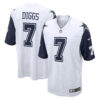 Trevon Diggs Dallas Cowboys Nike Alternate Game Jersey White