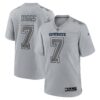 Trevon Diggs Dallas Cowboys Nike Atmosphere Fashion Game Jersey Gray