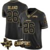 Men’s Cowboys 2023 NFC East Champions Patch Gold Vapor Jersey – All Stitched – Black Gold – DaRon Bland