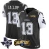Men’s Cowboys 2023 NFC East Champions Patch Vapor Jersey – All Stitched – Black – Michael Gallup