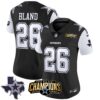 Women’s Cowboys 2023 NFC East Champions Patch Vapor Jersey – All Stitched – Black – DaRon Bland