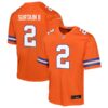 Denver Broncos #2 Patrick Surtain II Mile High Collection 1977 Throwback Game Jersey – Orange