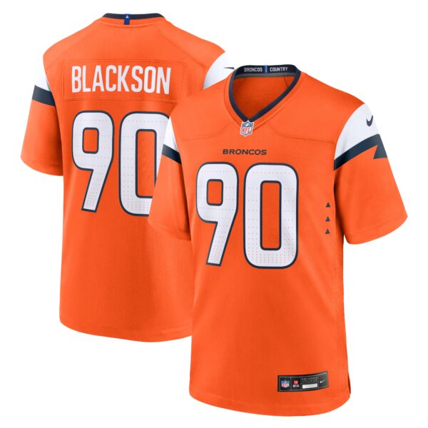 Angelo Blackson Denver Broncos Nike Game Jersey Orange