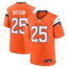 Blake Watson Denver Broncos Nike Team Game Jersey Orange