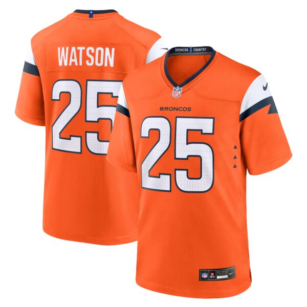 Blake Watson Denver Broncos Nike Team Game Jersey Orange