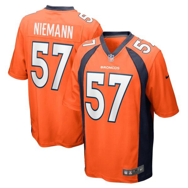 Ben Niemann Denver Broncos Nike Team Game Jersey Orange
