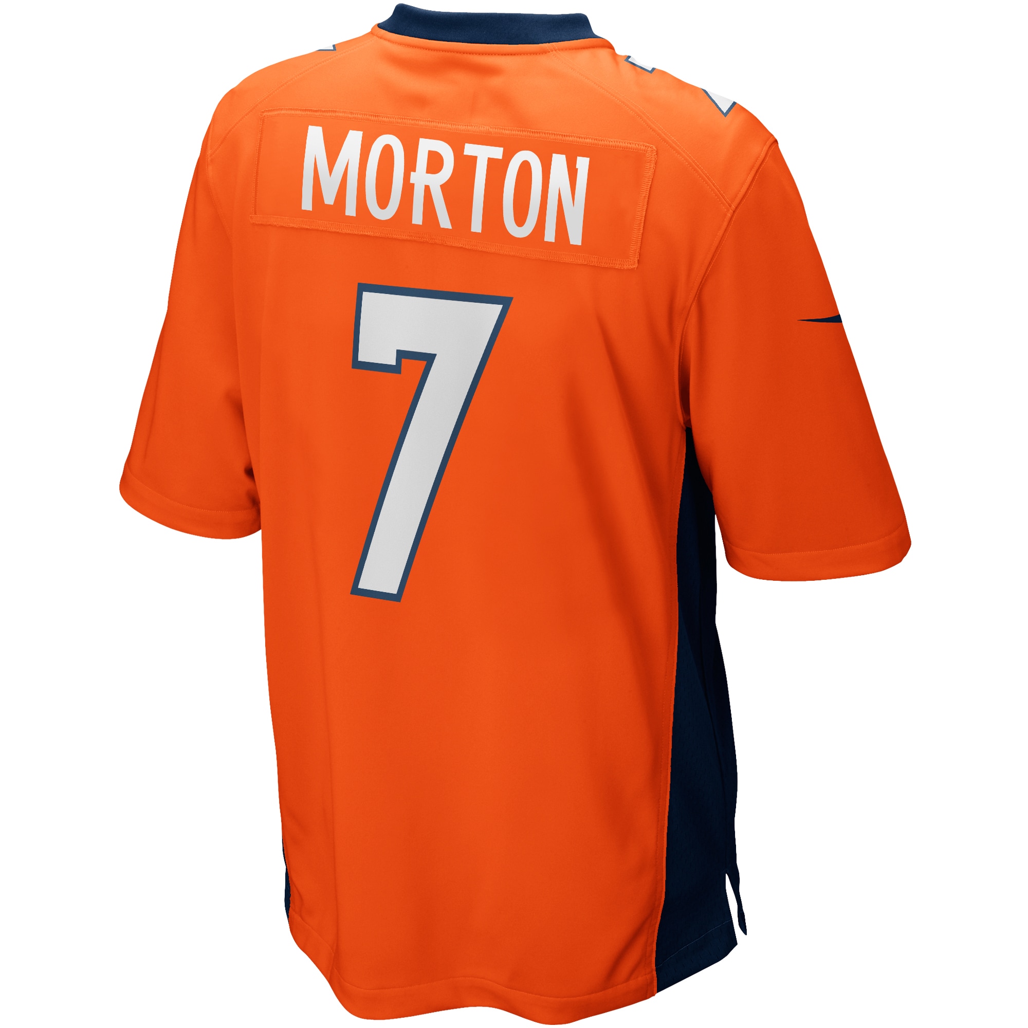 Craig Morton Denver Broncos Nike Game Retired Player Jersey Orange - Image 3