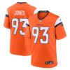 DJ Jones Denver Broncos Nike Team Game Jersey Orange