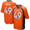 Dennis Smith Denver Broncos Nike Game Retired Player Jersey Orange