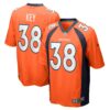 Devon Key Denver Broncos Nike Team Game Jersey Orange