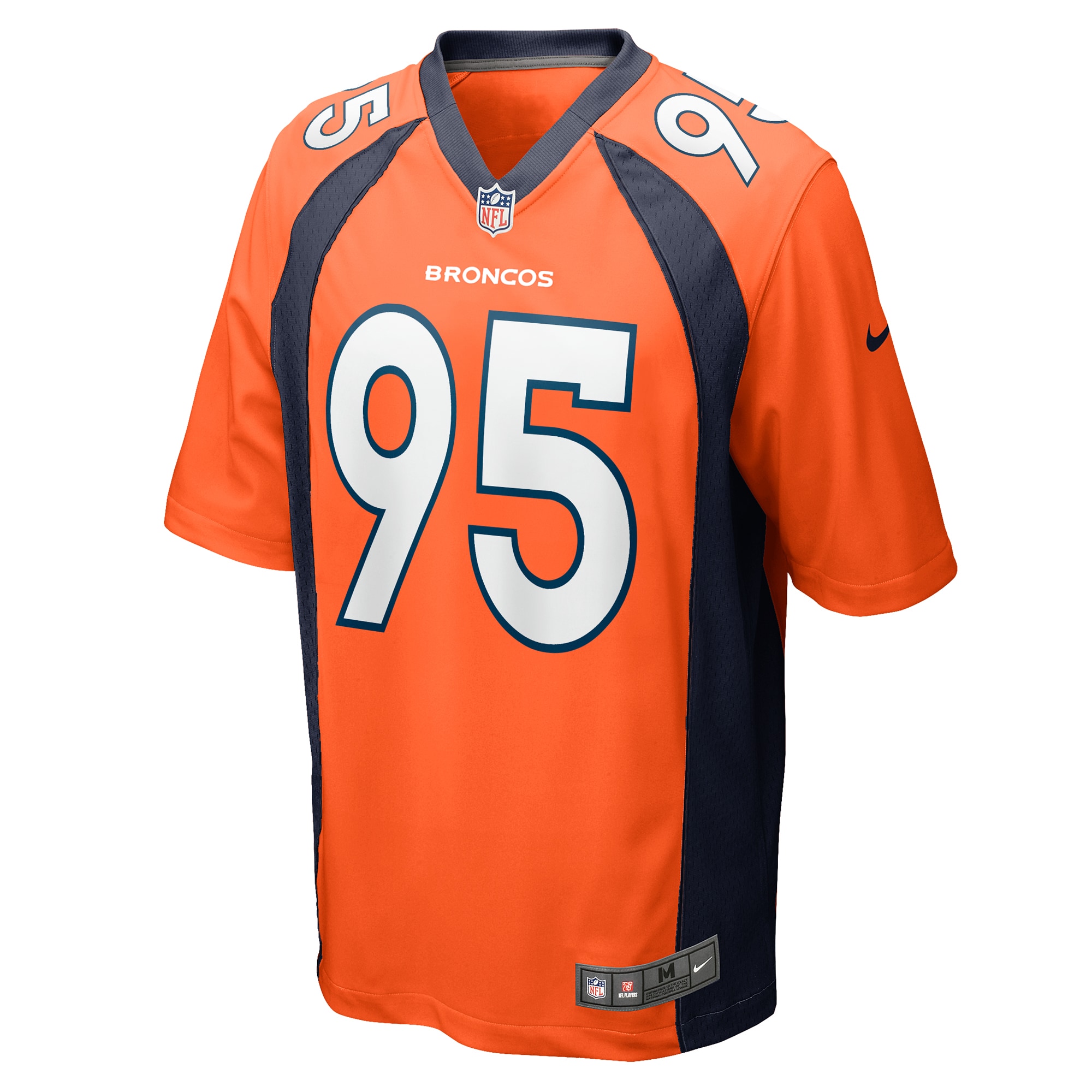 Elijah Garcia Denver Broncos Nike Team Game Jersey Orange - Image 2