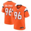 Eyioma Uwazurike Denver Broncos Nike Team Game Jersey Orange