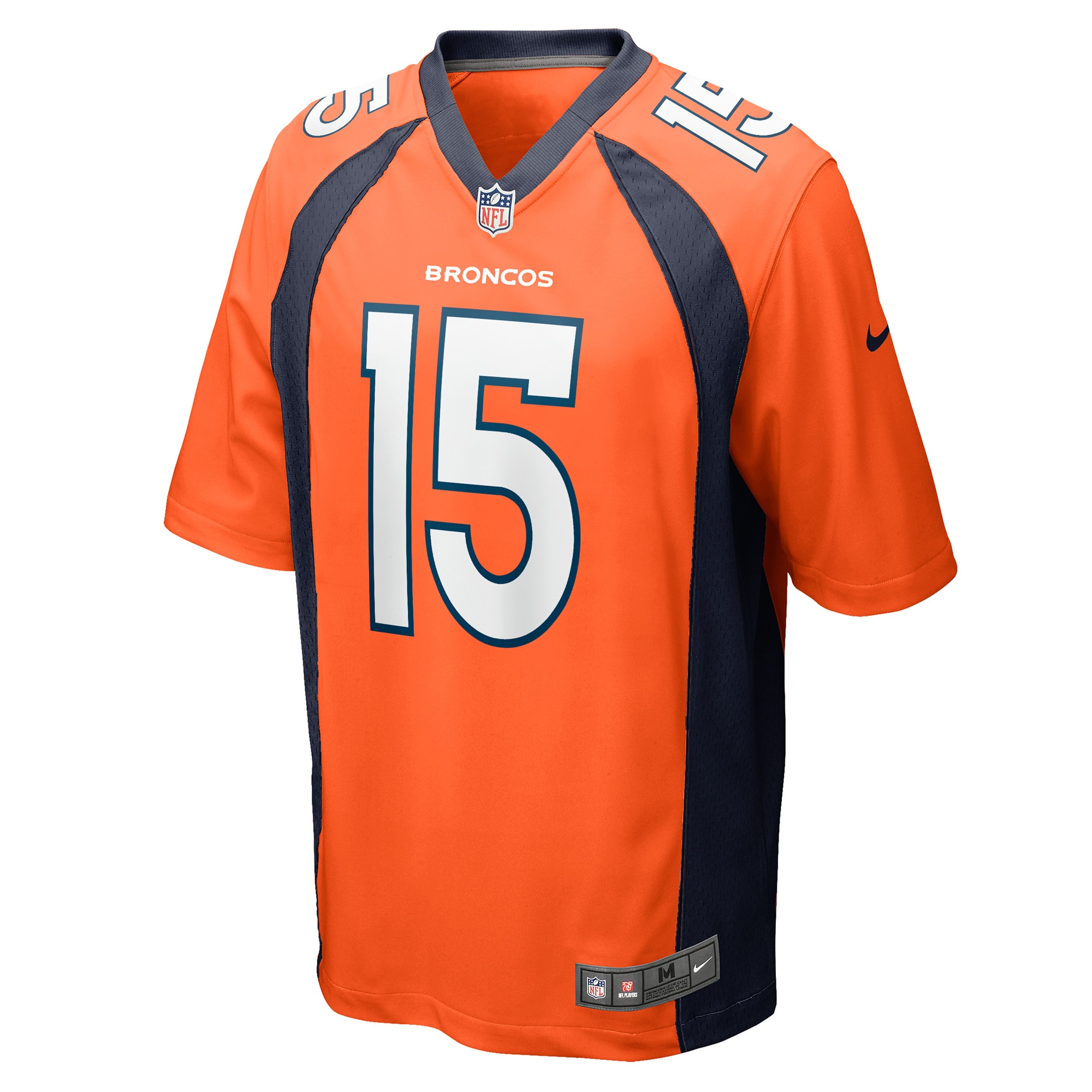 Jalen Virgil Denver Broncos Nike Game Player Jersey Orange - Image 2