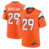 Jaquan Mcmillian Denver Broncos Nike Team Game Jersey Orange