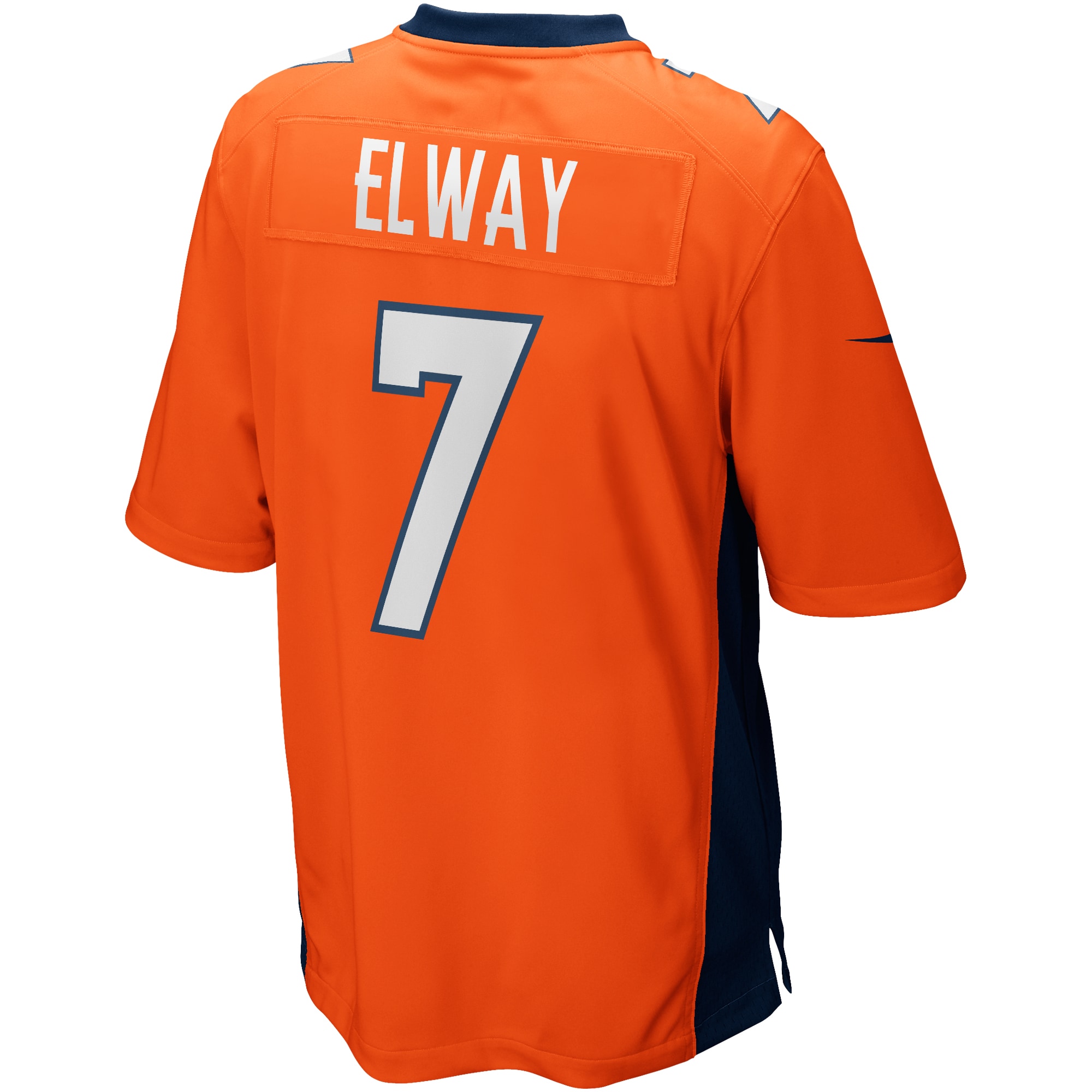 John Elway Denver Broncos Nike Game Retired Player Jersey Orange - Image 3