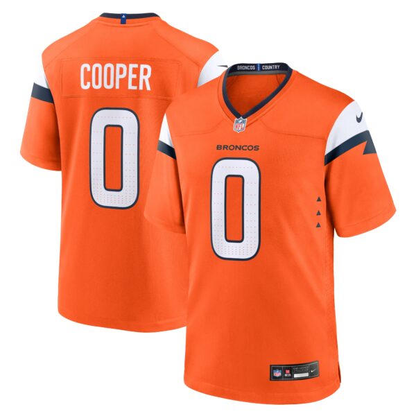 Jonathon Cooper Denver Broncos Nike Team Game Jersey Orange