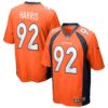 Jonathan Harris Denver Broncos Nike Game Jersey Orange