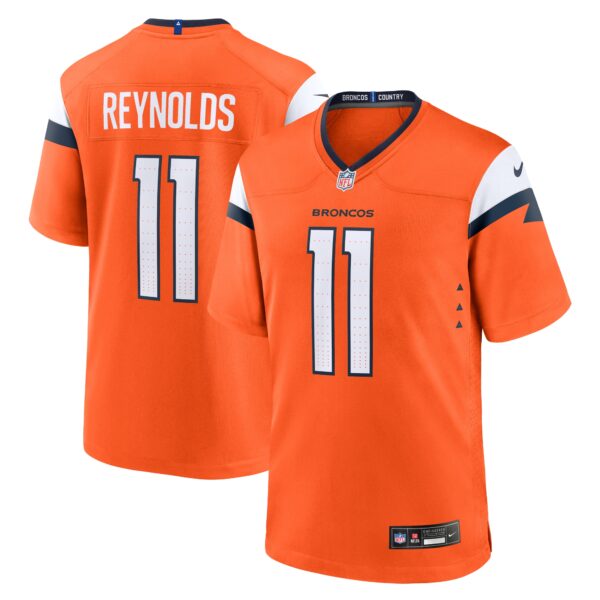 Josh Reynolds Denver Broncos Nike Game Jersey Orange