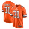 Justin Simmons Denver Broncos Nike Alternate Game Jersey Orange