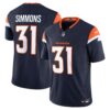 Justin Simmons Denver Broncos Nike Vapor FUSE Limited Jersey Navy